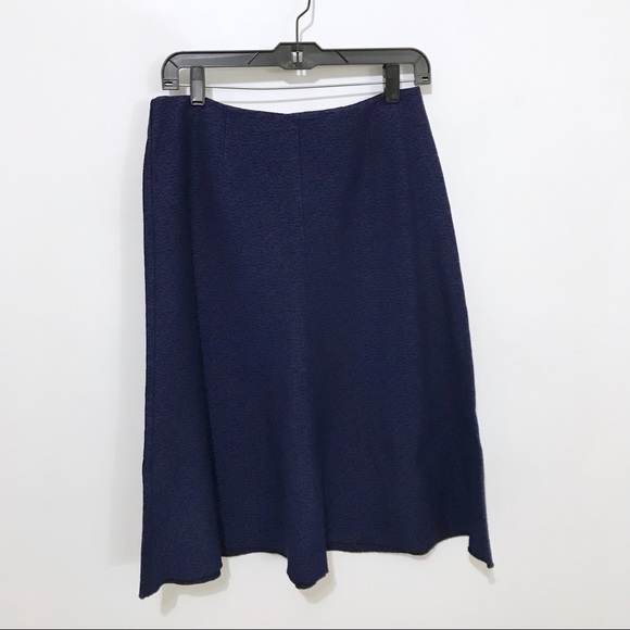 CAbi Blue Embossed Skirt - Picture 8 of 8